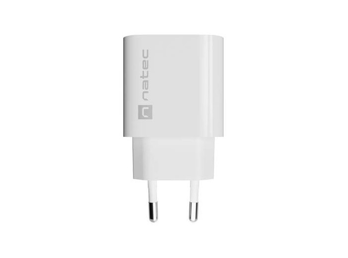 Ładowarka sieciowa Ribera 1xUSB-A 1xUSB-C 20W biała