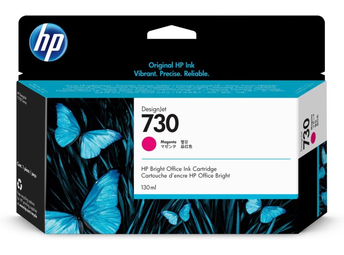 HP Wkład z atramentem purpurowym DesignJet 730 o pojemności 130 ml