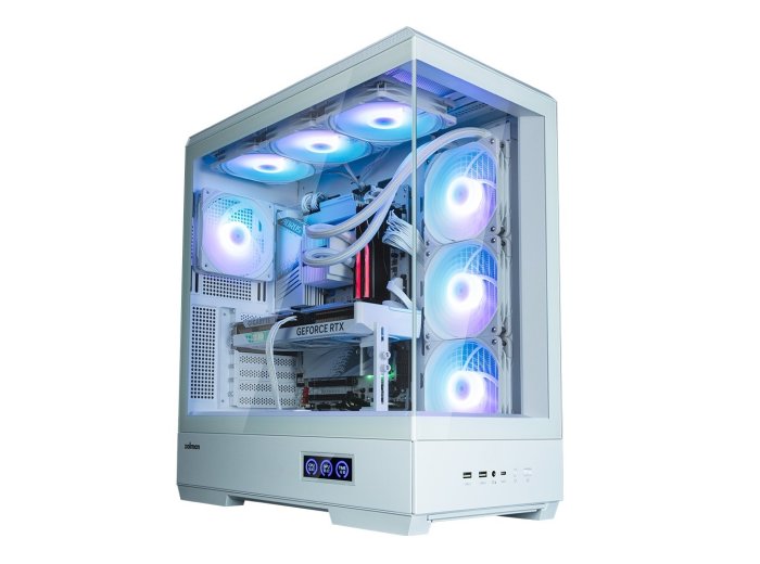 Obudowa P50 DS WHITE Mid-Tower 4x ARGB Fans