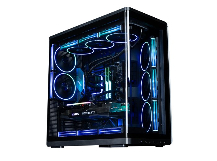 Obudowa P60 Mid-Tower 5x ARGB fans czarna