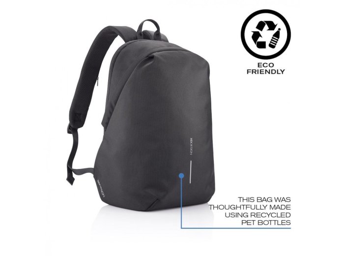Plecak antykradzieżowy BOBBY SOFT BLACK