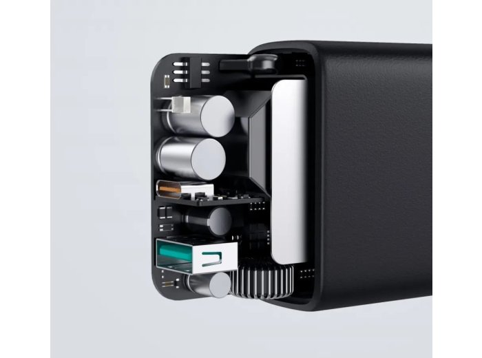 PA-D1 ładowarka sieciowa 2xUSB Power Delivery (1xUSB A+1xUSB C) 5.4A 30W Dynamic Detect