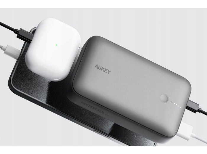 PB-Y57 Mini Power Bank 20000mAh 22.5W 2xUSB PD 3.0 QC 3.0 LED