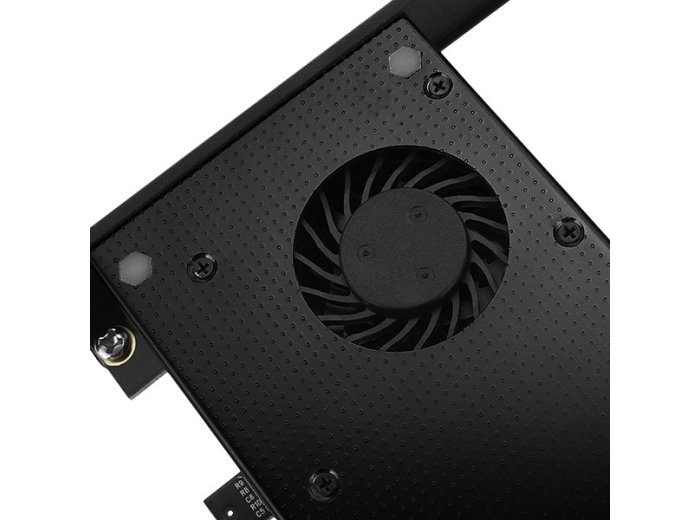 PCEM2-DC Adapter wewnętrzny PCIe x4, 1x M.2 NVMe M-key + 1x SATA B-key slot, chłodnica, SP & LP + radiator