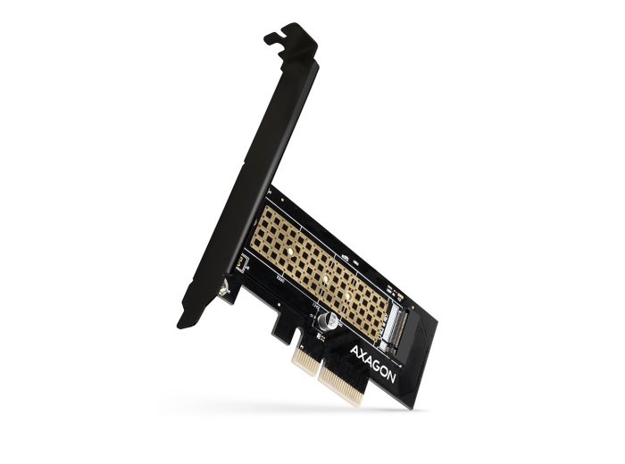 PCEM2-N Adapter wewnętrzny PCIe x4, 1x M.2 NVMe M-key slot, SP & LP