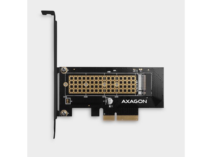 PCEM2-N Adapter wewnętrzny PCIe x4, 1x M.2 NVMe M-key slot, SP & LP