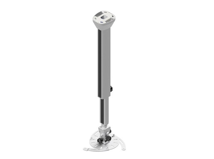 Uchwyt sufitowy do projektora PMV200W Biały, regulacja 65-100 cm