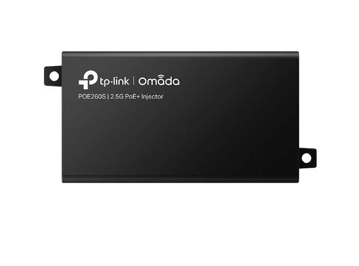 Injector Adapter Omada 2.5G PoE+ PORT: 1× 2.5G PoE Port, 1× 2.5G Non-PoE Port POE260S