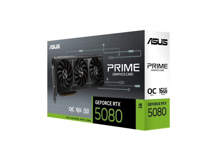 Karta graficzna GeForce RTX 5080 Prime OC 16GB GDDR7 256bit 3DP/HDMI