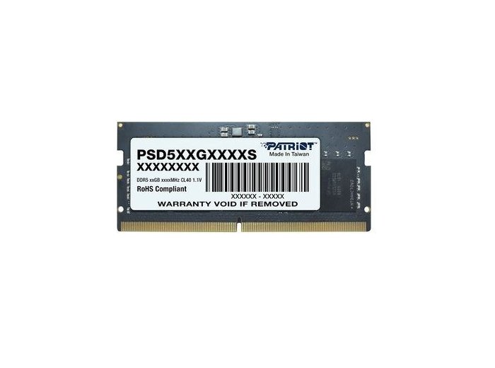 PATRIOT SIGNATURE SO-DIMM DDR5 16GB 5600MHz 1 Rank