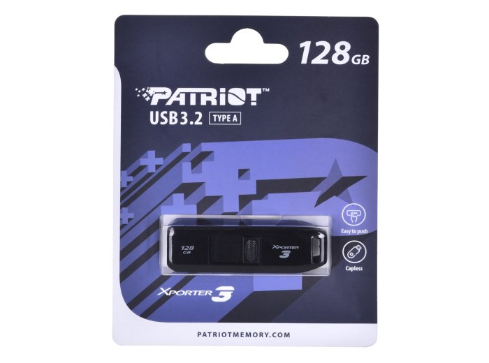 PARTIOT FLASHDRIVE Xporter 3 128GB Type A USB3.2