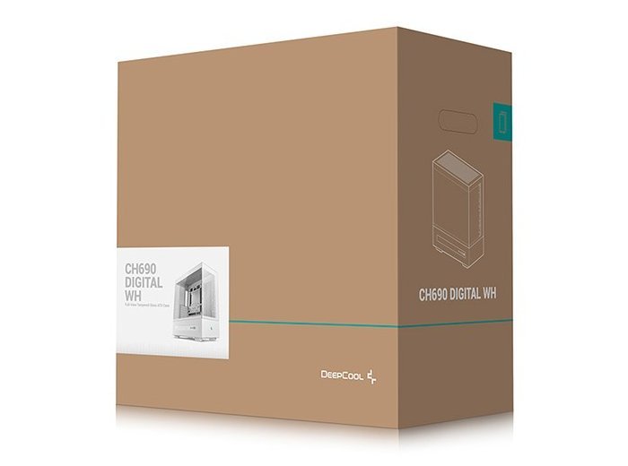 DeepCool CH690 Tower Biały