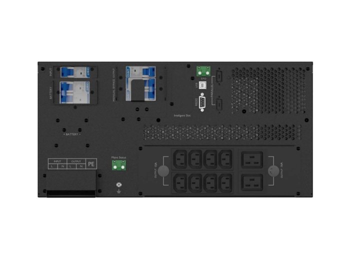 Zasilacz awaryjny UPS On-Line 10 000VA RACK 10X IEC, USB-B, LCD, metalowa obudowa DUST-FREE
