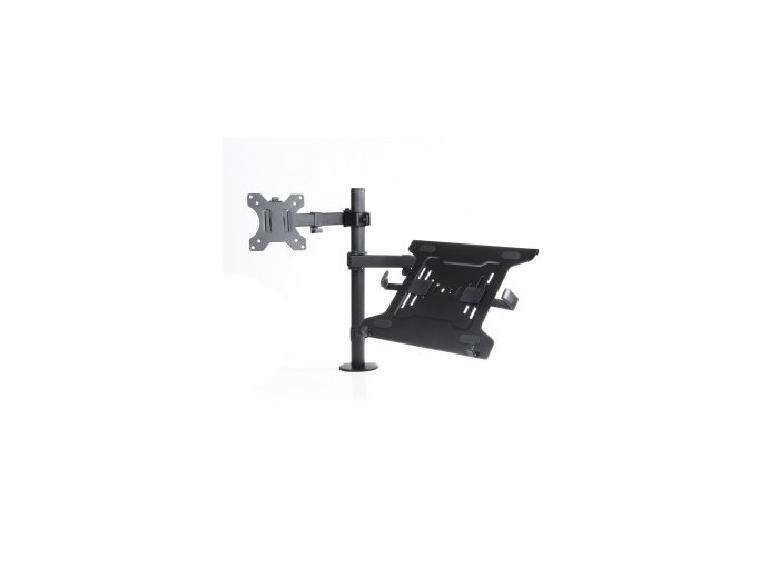 Uchwyt biurkowy do monitora LED/LCD 13-32" + notebooka L-24