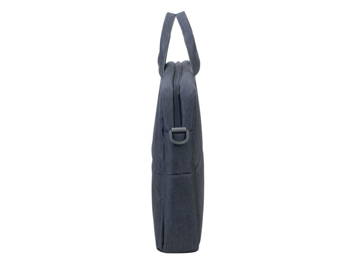 RIVACASE TORBA NA LAPTOP 15,6" PRATER, CIEMNOSZARA, ANTYKRADZIEŻOWA, MATERIAŁ WODOODPORNY, KIESZENIE NA TABLET, SMARTFON, AKC
