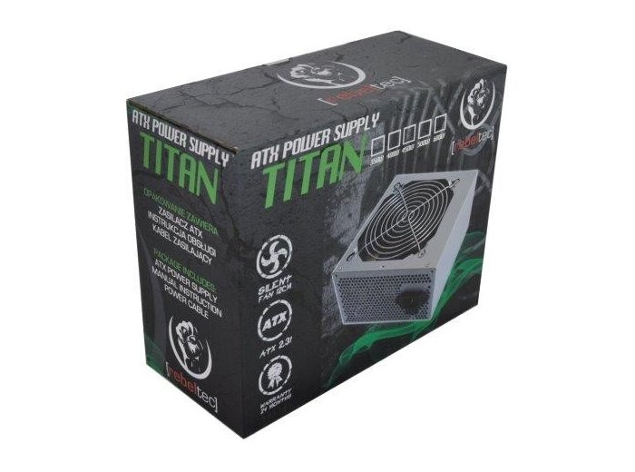 Zasilacz uniwersalny komputerowy ATX ver. 2.31 TITAN 500