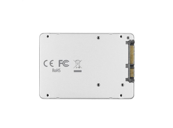 RSS-M2SD Wewnętrzna obudowa 2.5" z interfejsem SATA do dysków SSD M.2 SATA, srebrny