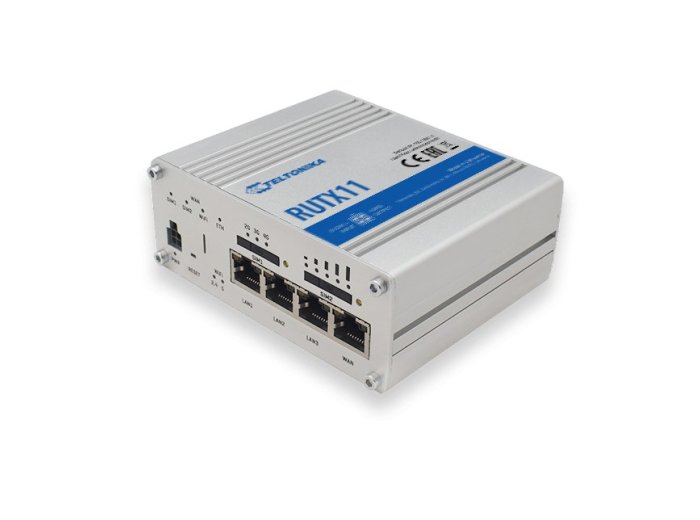 Router bezprzewodowy Teltonika RUTX11000000 (3G/4G/LTE SIM, 3G/4G/LTE USB; 2,4 GHz, 5 GHz)