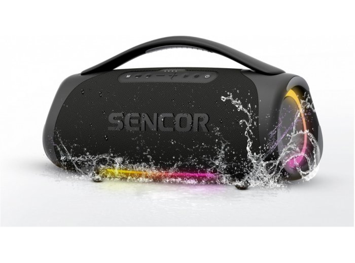 Głośnik bluetooth Resonex Mega Moc 190W, IPX7, TWS(99szt.), LED