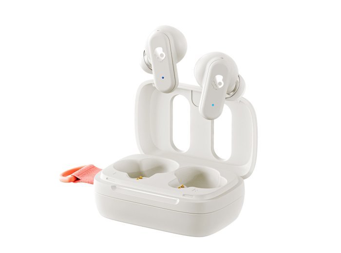 Słuchawki Skullcandy Dime 3 True Wifi Bone/Orange Glow