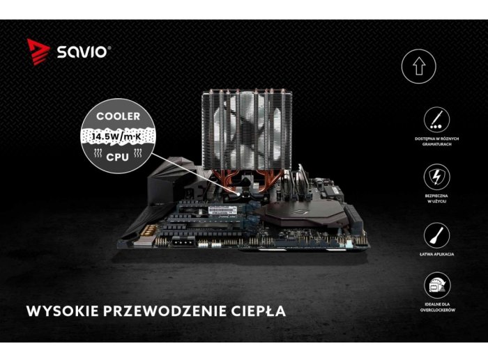 Pasta termoprzewodząca 14,5W/m-K 2g TG-04