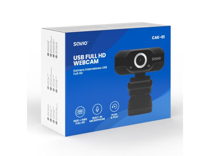 Kamera internetowa USB Full HD CAK-01