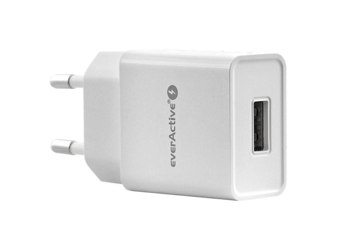 Ładowarka sieciowa 1xUSB SC100 1A Biała