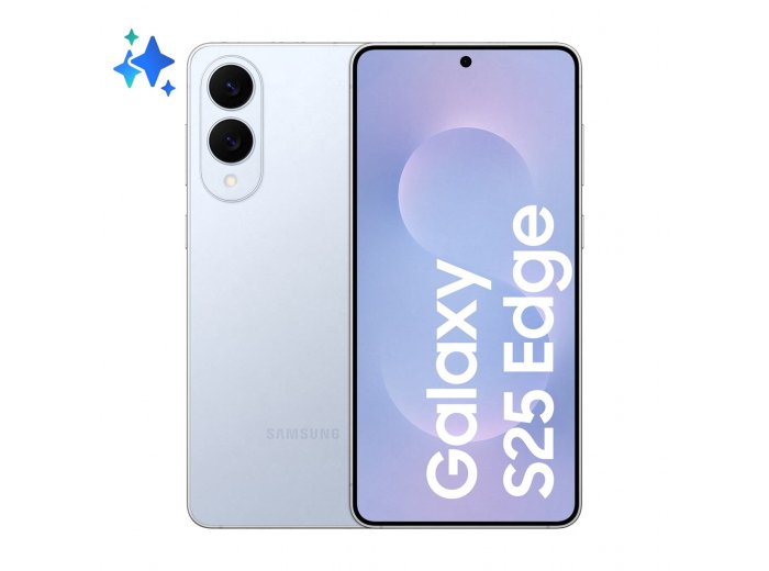 Samsung Galaxy S25 Edge 17 cm (6.7") Dual SIM Android 15 5G USB Type-C 12 GB 256 GB 3900 mAh Niebieski