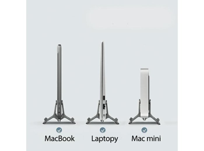 Uchwyt grawitacyjny stojak na MacBooka SMS-300 szary