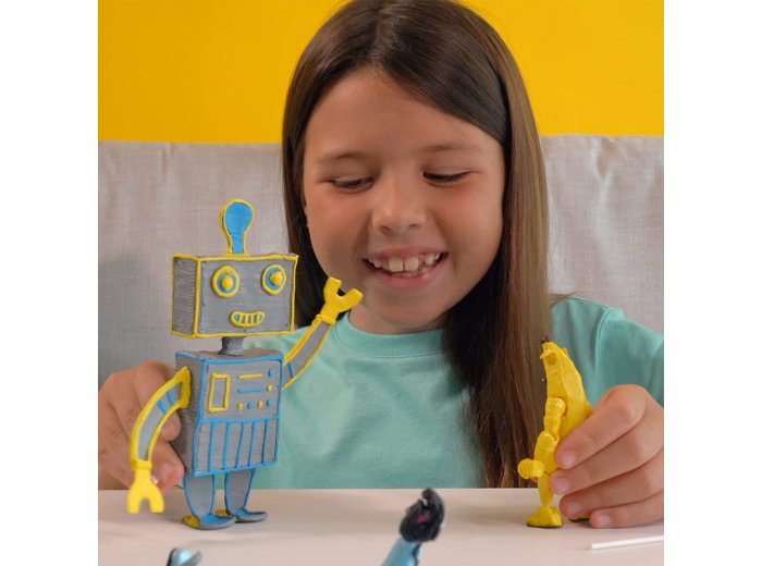 3DOODLER DŁUGOPIS DO DRUKU 3D DLA DZIECI W WIEKU OD 6 LAT 3DOODLER START PLUS, ZESTAW PODSTAWOWY SPLUS