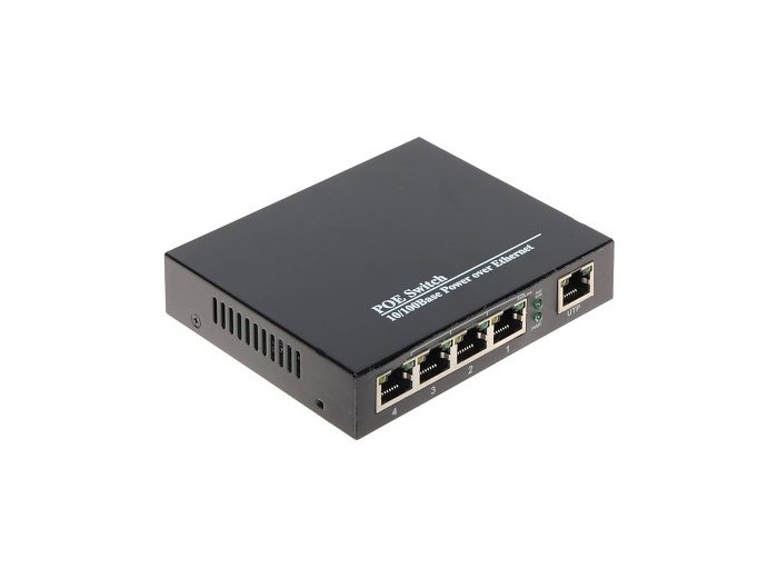 Switch POE SPS-4P/1 5-portowy