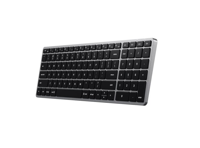 Satechi Slim X2 Bluetooth Backlit Keyboard - bezprzewodowa klawiatura z układem numerycznym (space gray) US