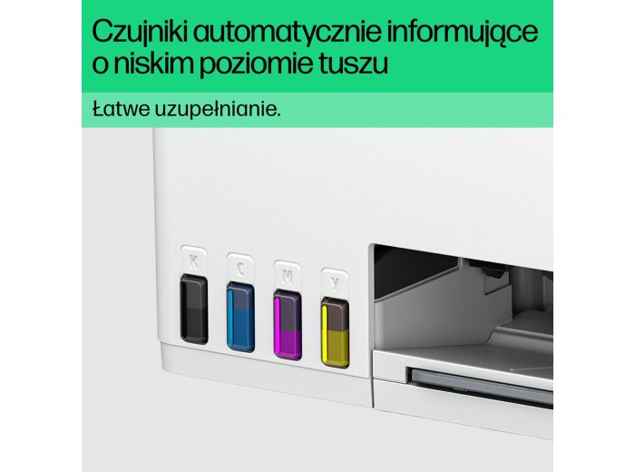 HP Smart Tank 580 Bezprzewodowe All-in-One W kolorze Drukarka, Kopiarka, skaner