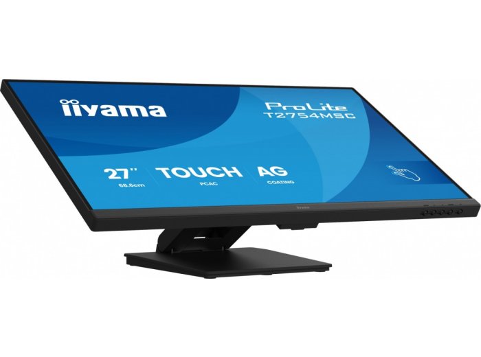 Monitor 27 cali ProLite T2754MSC-B2AG POJ.10PKT.IPS,Powłoka AG, FHD,300cd,2x2W