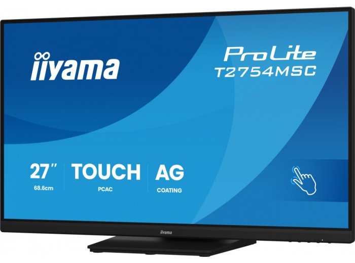 Monitor 27 cali ProLite T2754MSC-B2AG POJ.10PKT.IPS,Powłoka AG, FHD,300cd,2x2W