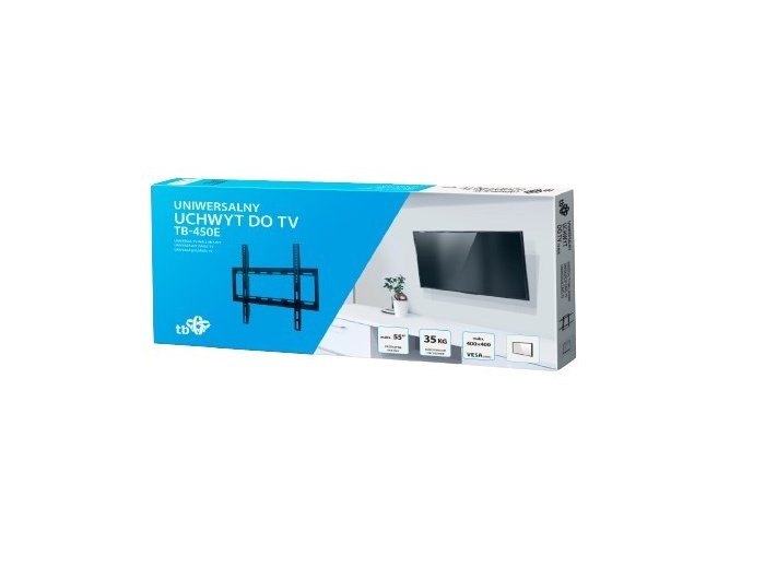 Uchwyt TV TB-450E do telewizora do 55 cali 35kg max VESA 400x400