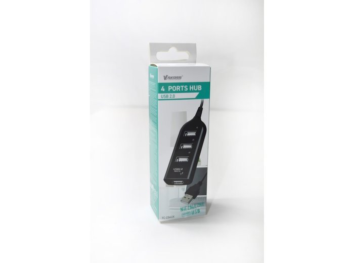 VAKOSS HUB USB 2.0 4 PORTY TC-234UX