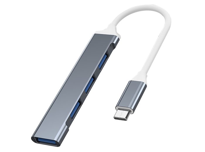 VAKOSS HUB USB-C TC-4125X 1XUSB 3.0 3XUSB 2.0