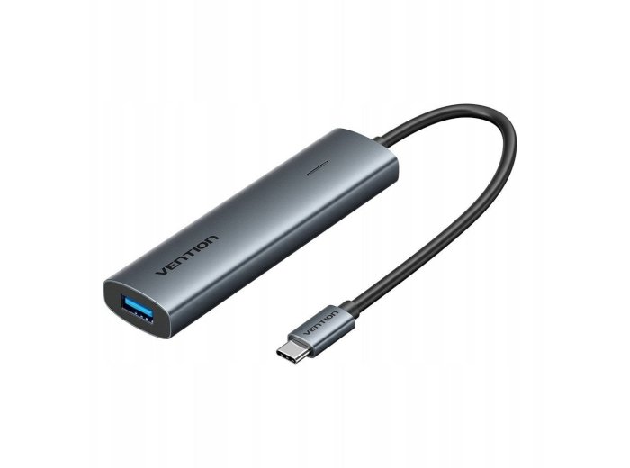 Hub 5w1 USB-C 3.0 Vention 0.15m