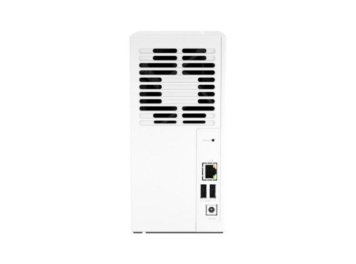 Qnap TS-233, Tower, 2 x 2.5"/3.5" SATA, ARM 2.0GHz Quad core, 2GB, 1 x 1GbE, External adapter (PSU)