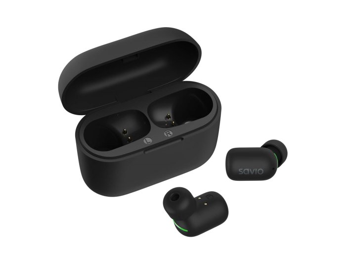 SAVIO BEZPRZEWODOWE SŁUCHAWKI BLUETOOTH 5.1 IPX5 TWS-09