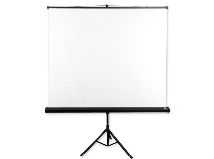 Ekran projekcyjny na stojaku AVTEK Tripod Standard 175 (rozwijane ręcznie; 175 x 175 cm; 1:1; 97”)