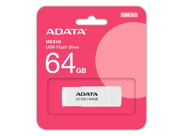 Pendrive UC310 64GB USB3.2 biały