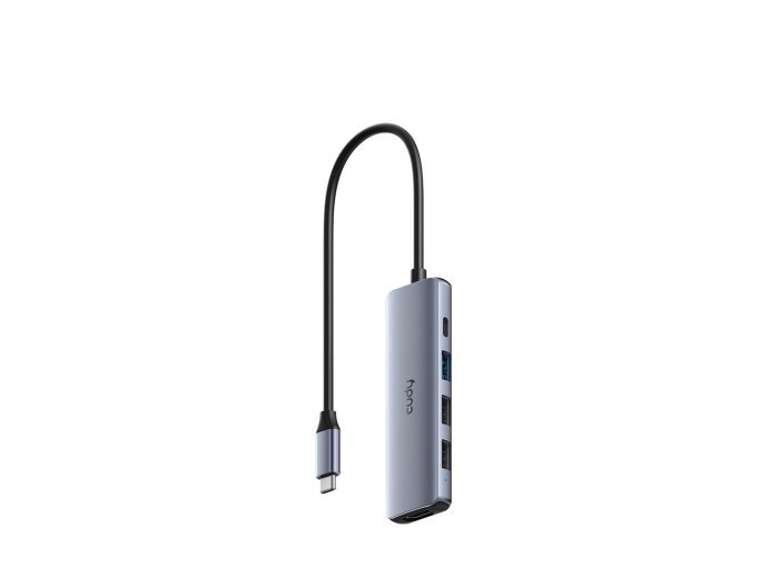 CUDY UH405 Hub 5-IN-1 USB-C z HDMI 4K