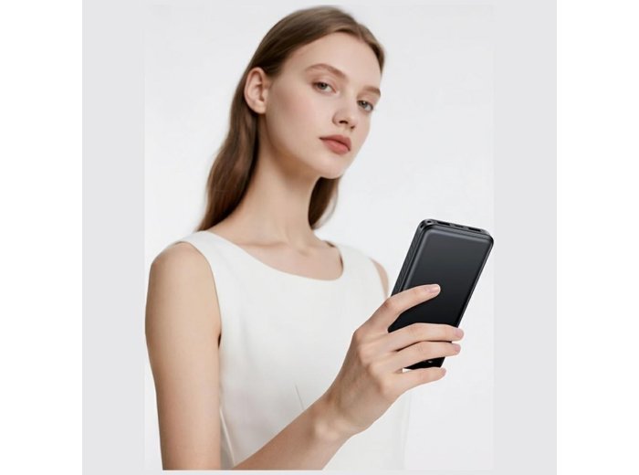 Powerbank PB83 10000mAh PD 2xUSB-A USB-C biały