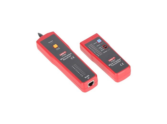 Detektor par przewodów z testerem kabli RJ-45 UT-682 UNI-T