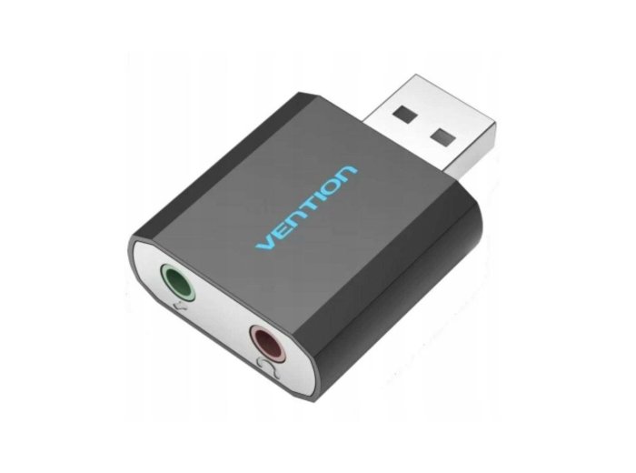 Zewnętrzna karta dźwiękowa USB Vention