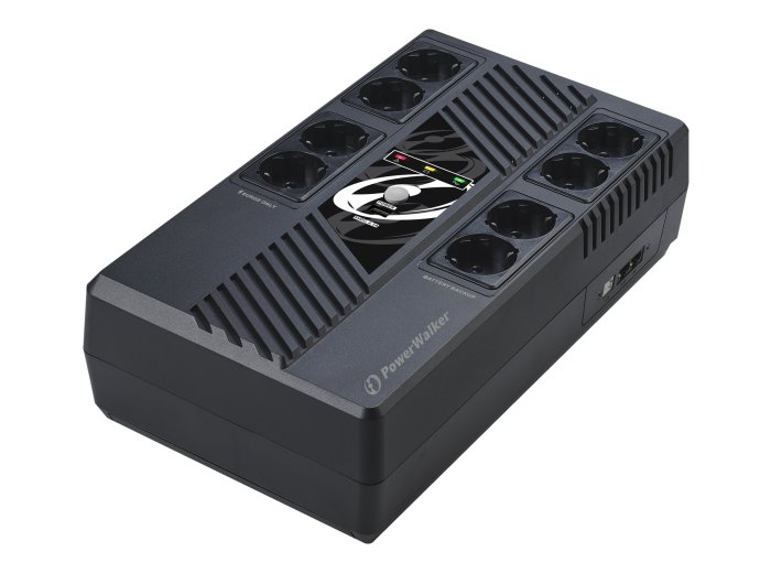 UPS PowerWalker VI 800 MS FR Line-Interactive 800VA 480W 8xgniazdo sieciowe