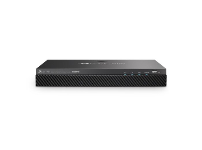 TP-Link VIGI NVR2008H-8MP Sieciowy Rejestrator Wideo (NVR) Czarny
