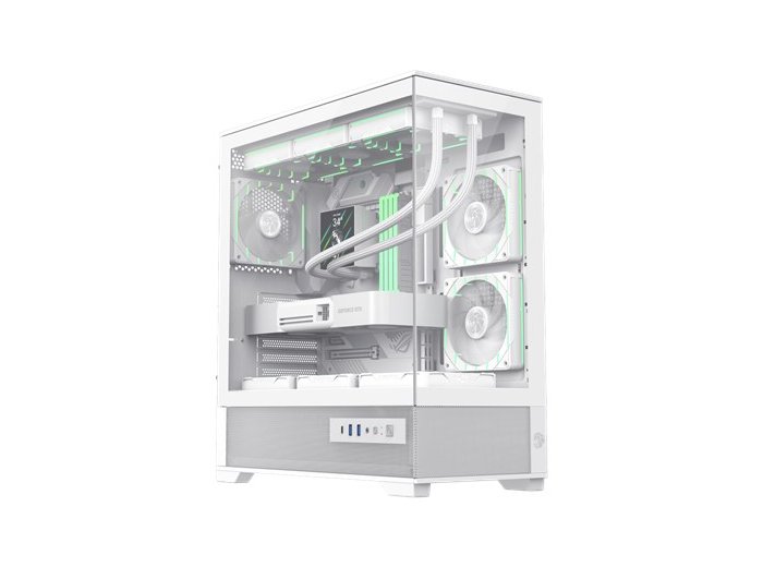 GameMax VISTA 2 AW Midi Tower Biały
